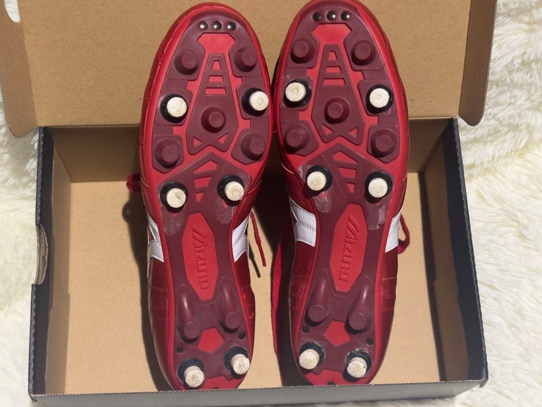 Mizuno モレリア2サッカーシューズ レッド 29.0cm