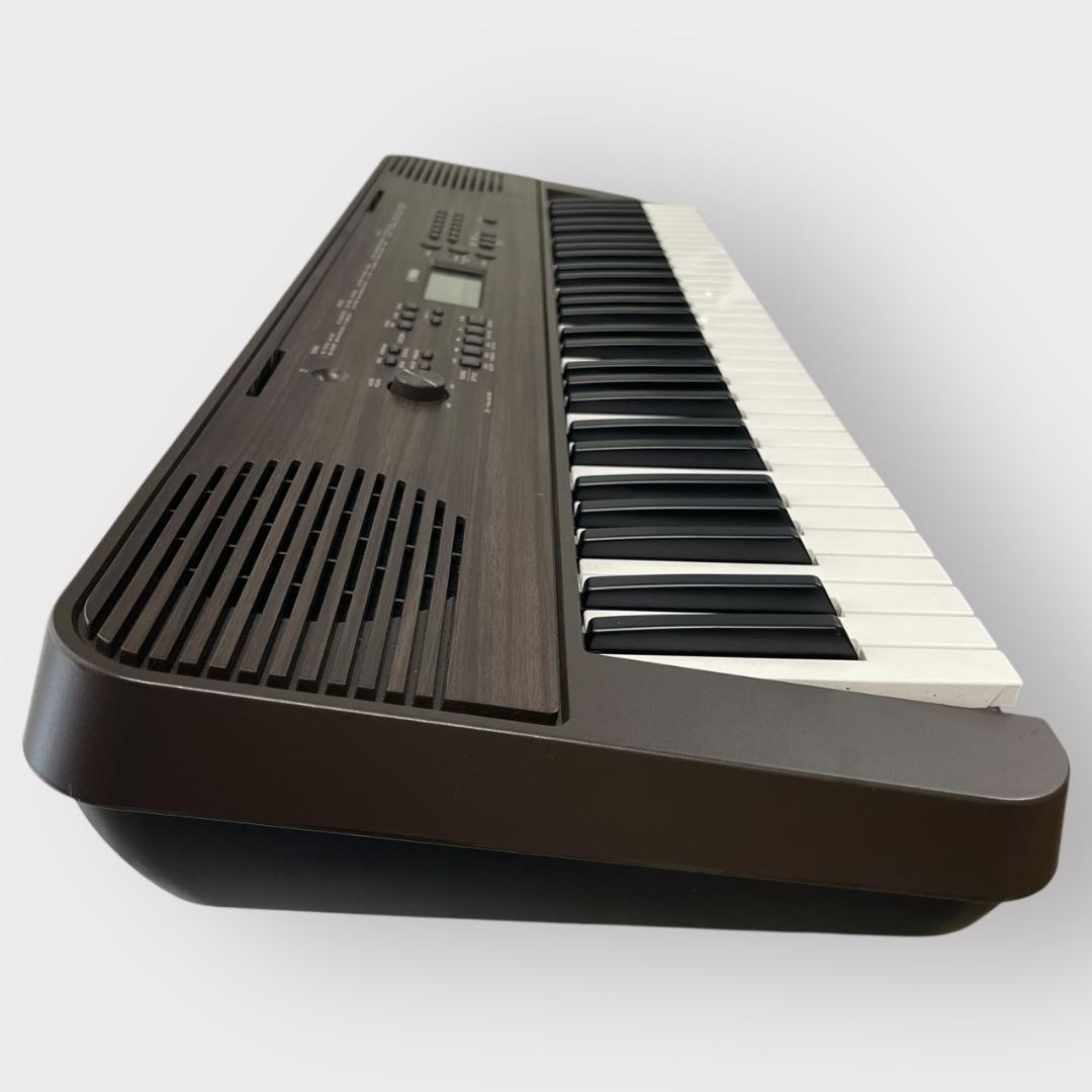 ヤマハ ポータブルキーボード 61鍵盤 ダークウォルナット PSR-E360DW