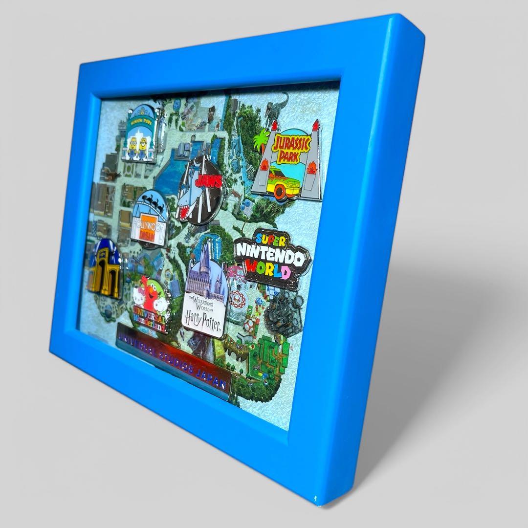 ⭐️レア品⭐️ USJ パークマップ ピンバッジ フレーム 2023年