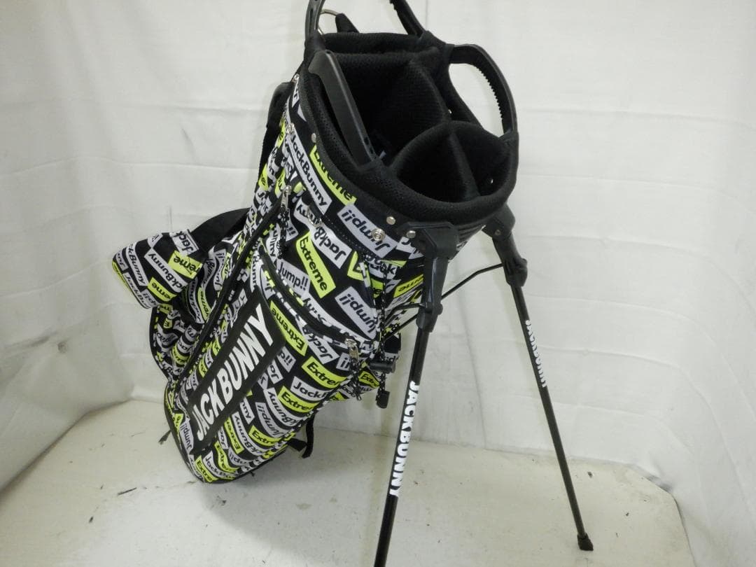 ジャックバニー★JACK BUNNY★9.0型★軽量★良品★スタンド★BK×総柄