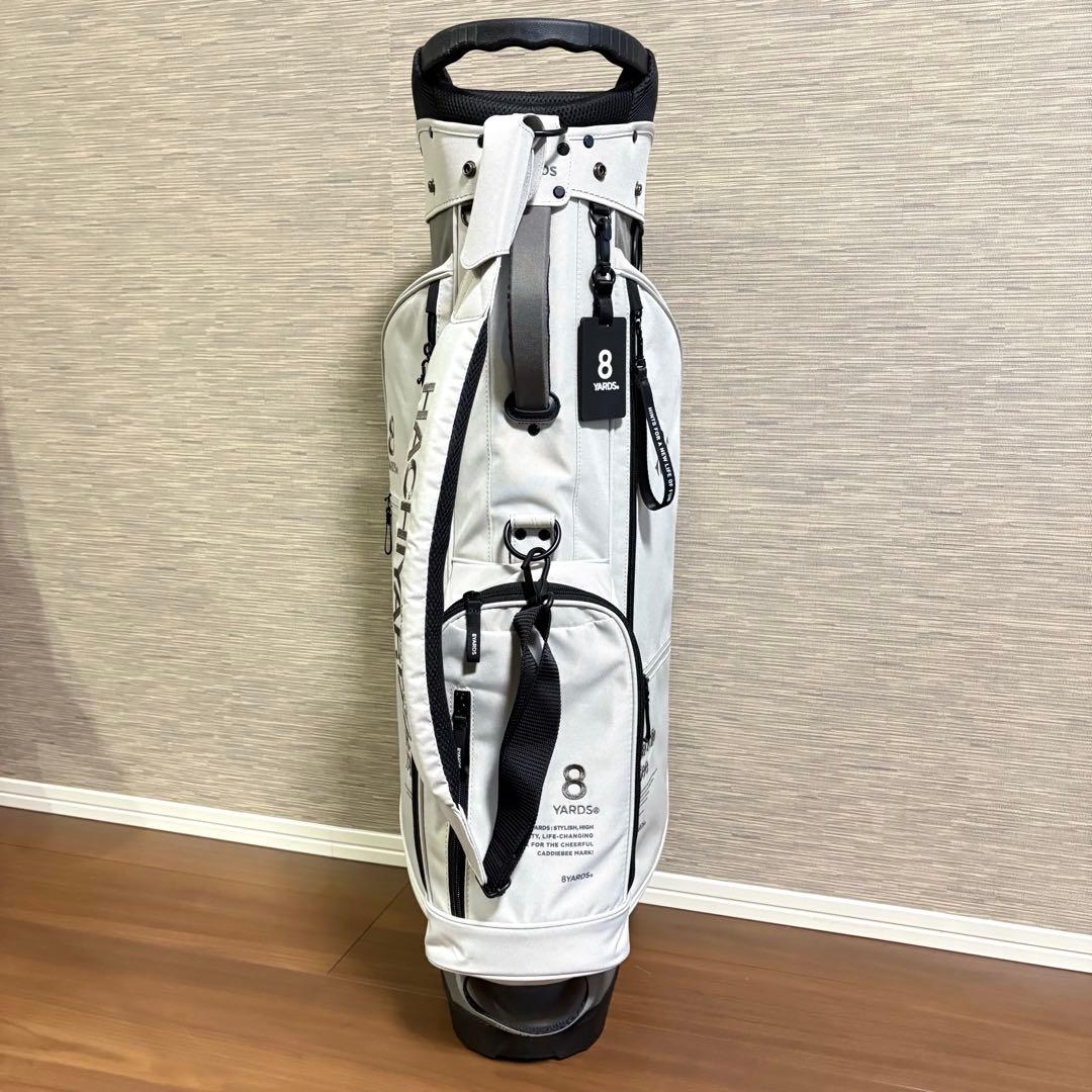 8YARDS ハチヤーズ キャディバッグ スタンド グレージュ