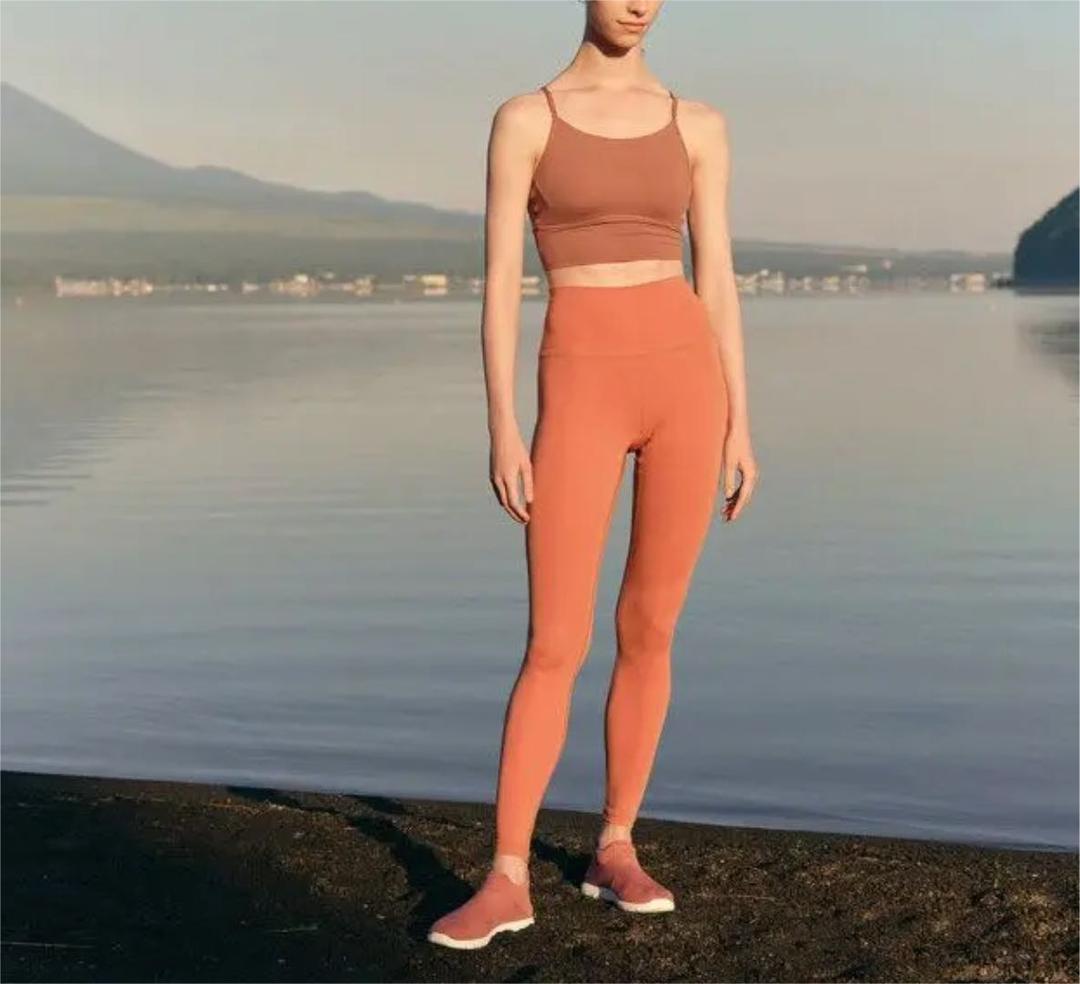 チャコット　スムースレギンス　テラコッタ