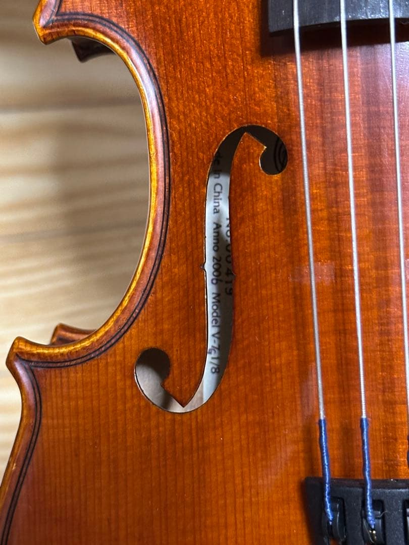 YAMAHA バイオリン j.yamada V-7G ヤマハ 1/8