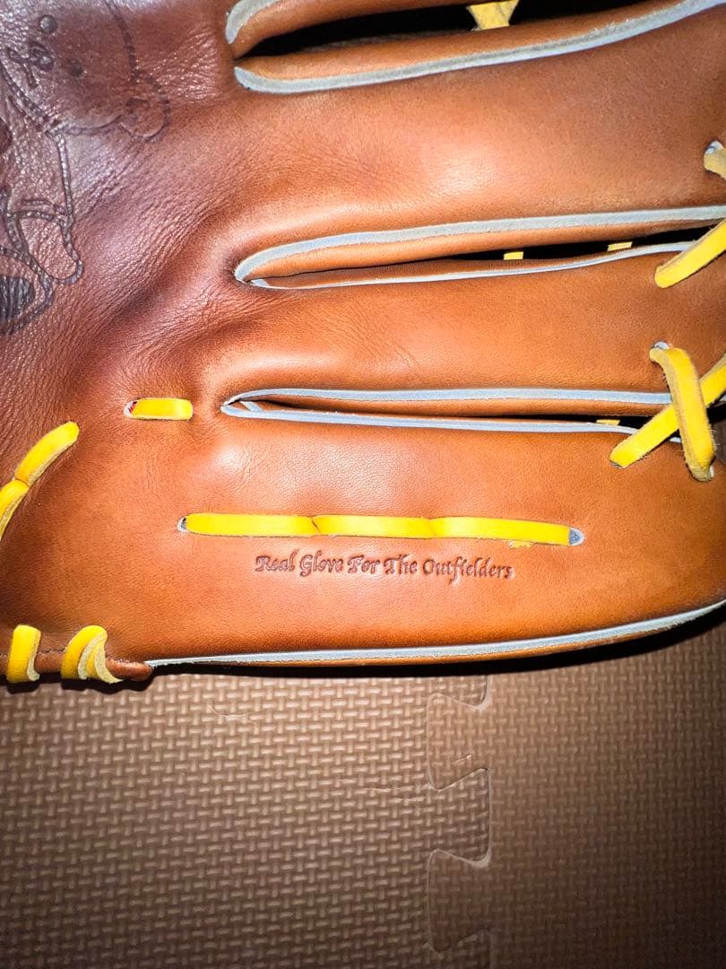 [美品]Wilson(ウィルソン) 硬式グローブ　外野手用　ベア