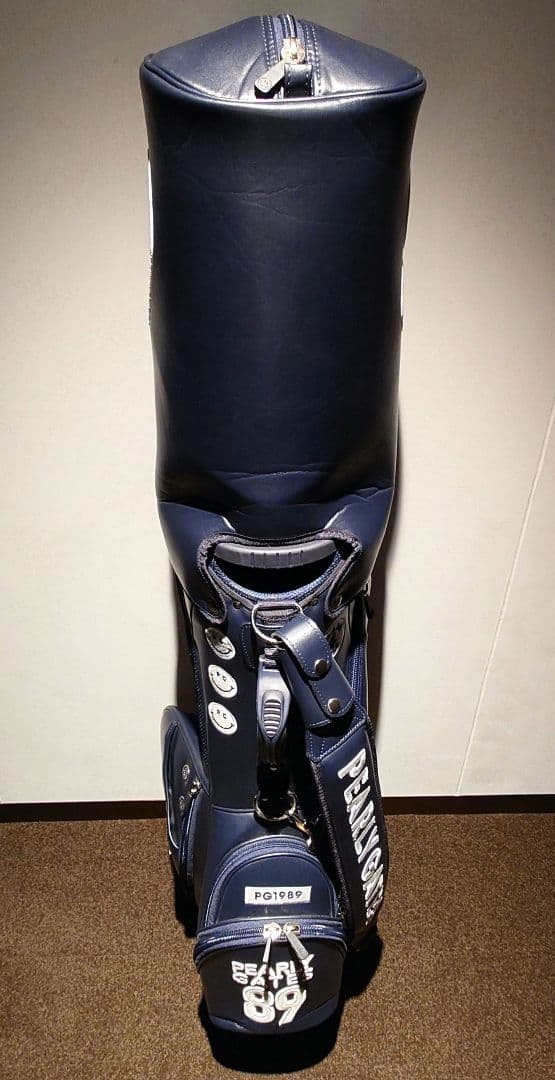 パ*コ様 【美品】PEARLY GATES キャディバッグ89ネイビー・スタンド