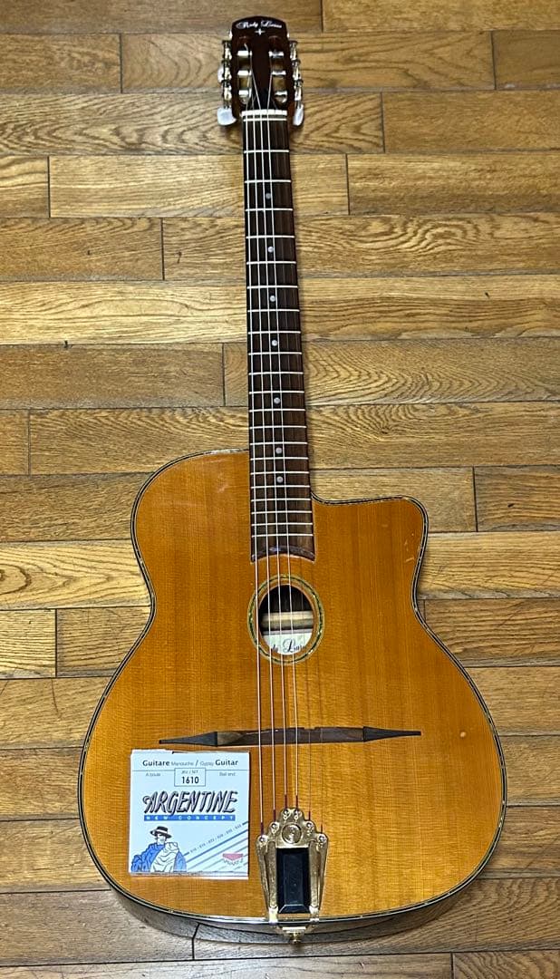 マカフェリジャズギター　Rudy Larna WM 700A 弾きやすい