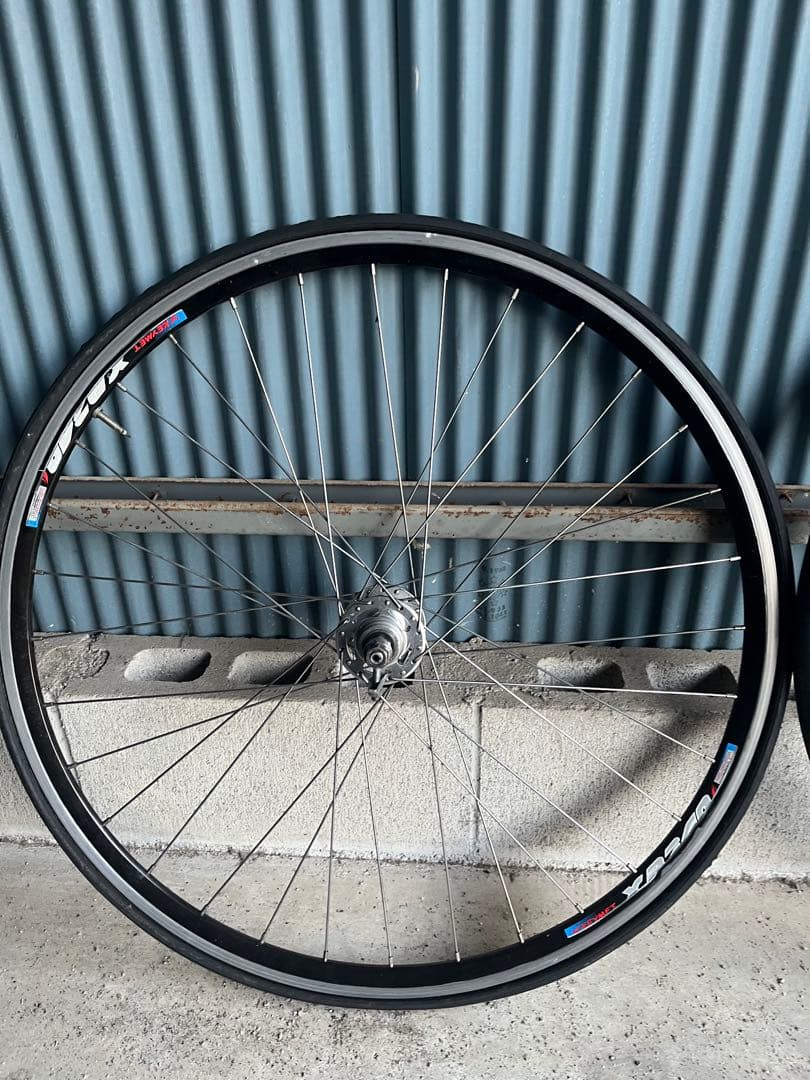 XR240 完組ホイール トラック競技用 前後セット