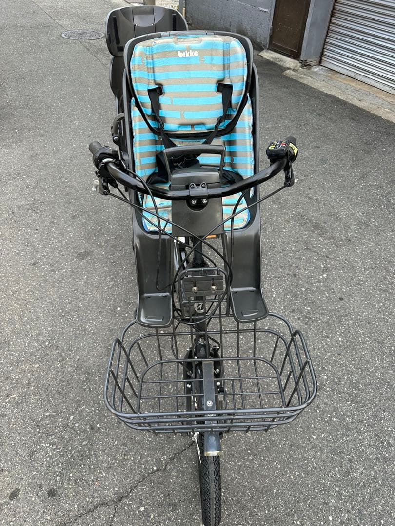 人気な車種　ブリヂストンビッケ　子供乗せシート付き電動自転車　お買い得品