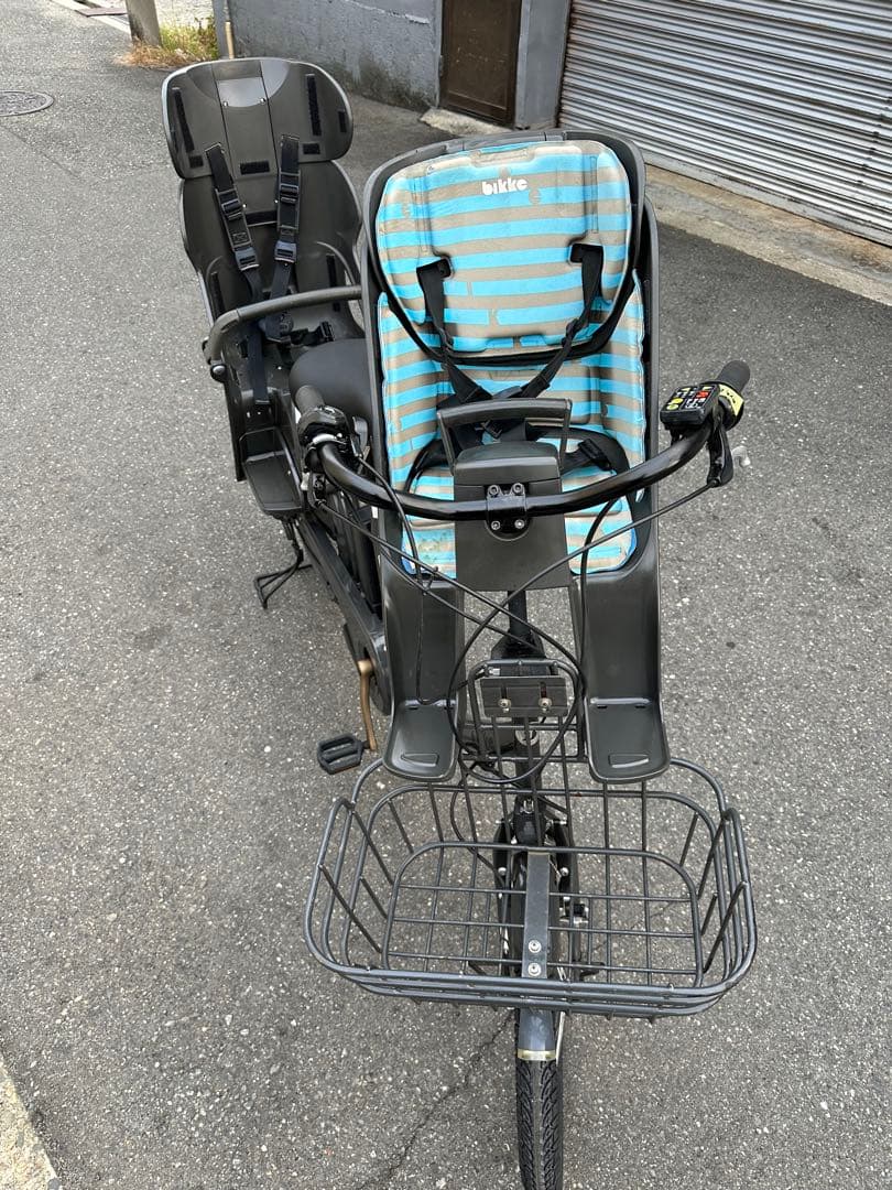 人気な車種　ブリヂストンビッケ　子供乗せシート付き電動自転車　お買い得品