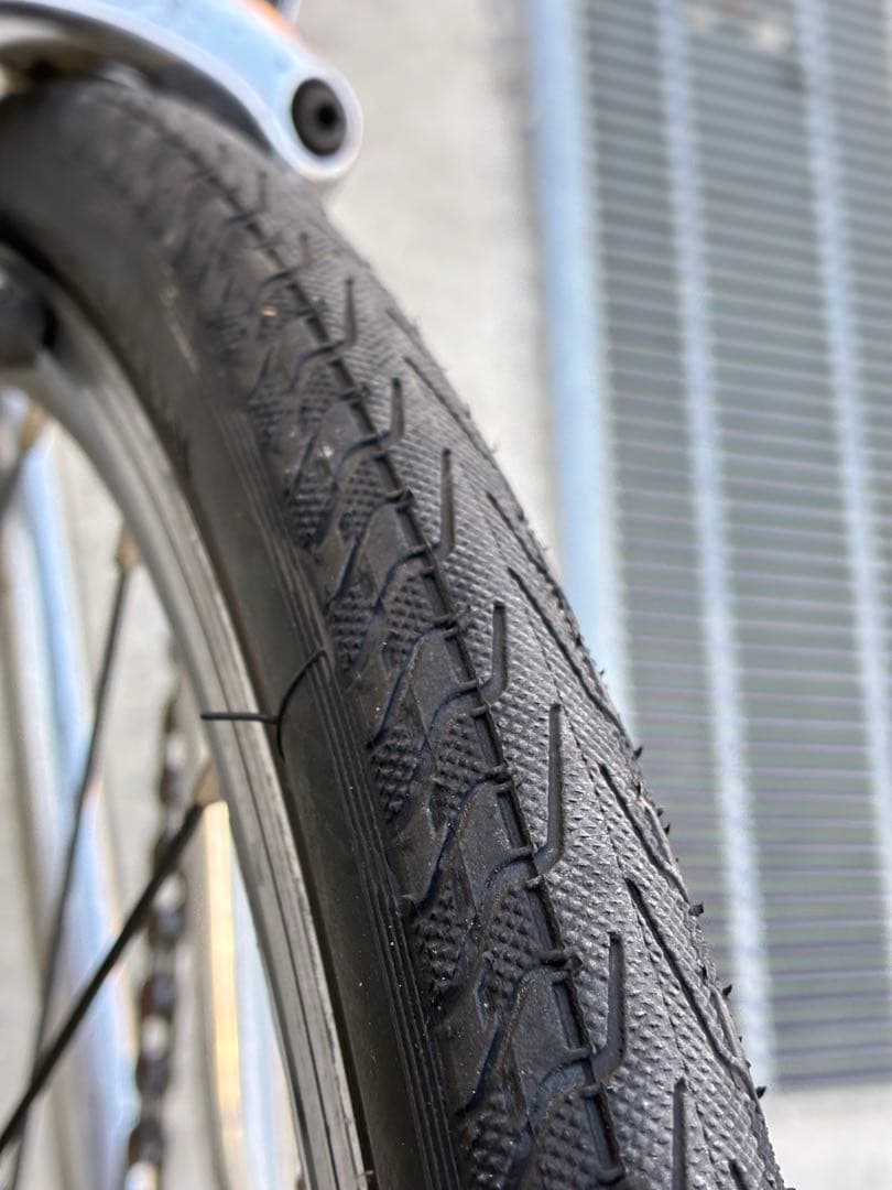 【GIANT MR4】折りたたみ 自転車 24インチ シルバータイヤ交換済