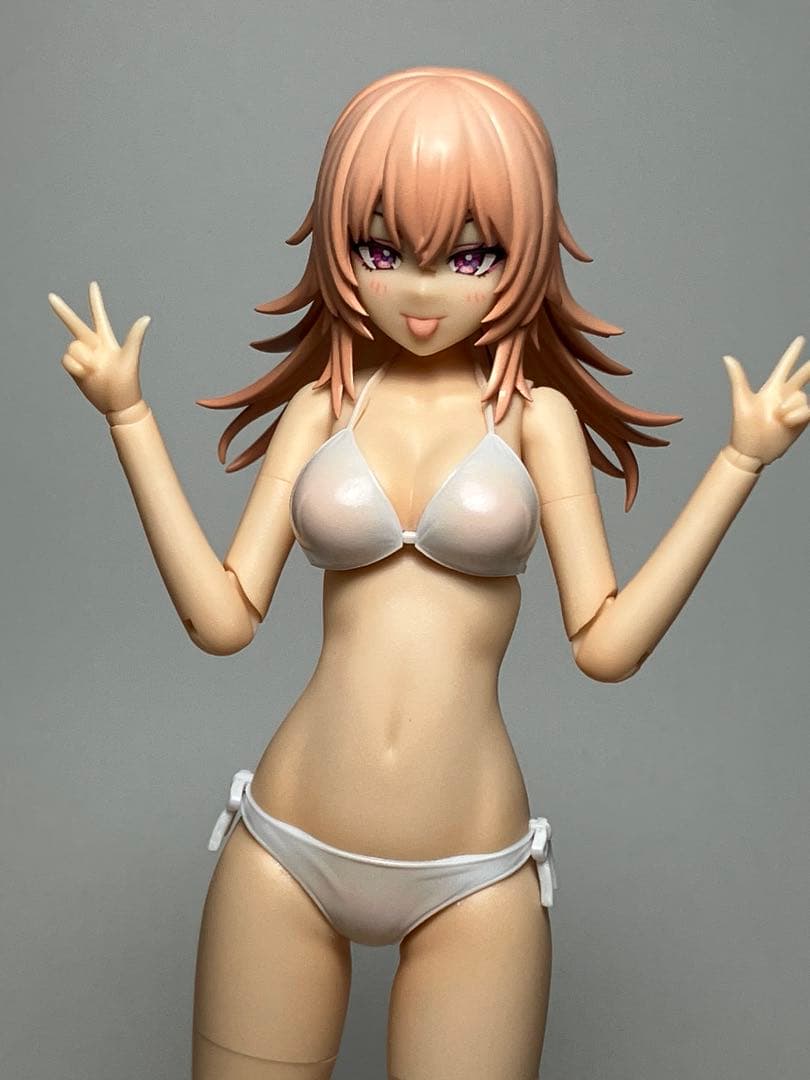 創彩少女庭園　一条星羅　水着　ヘアアレンジver 塗装済、完成品