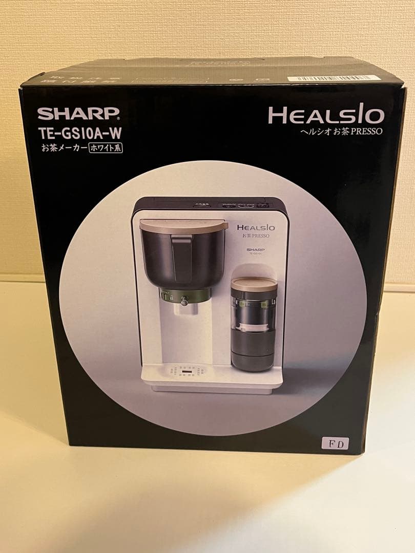 SHARP HEALSIO お茶PRESO TE-GS10A-W