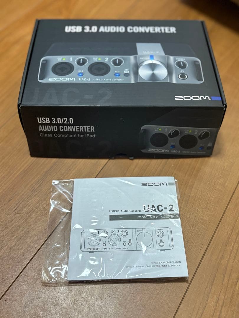 ZOOMオーディオインターフェース　UAC-2