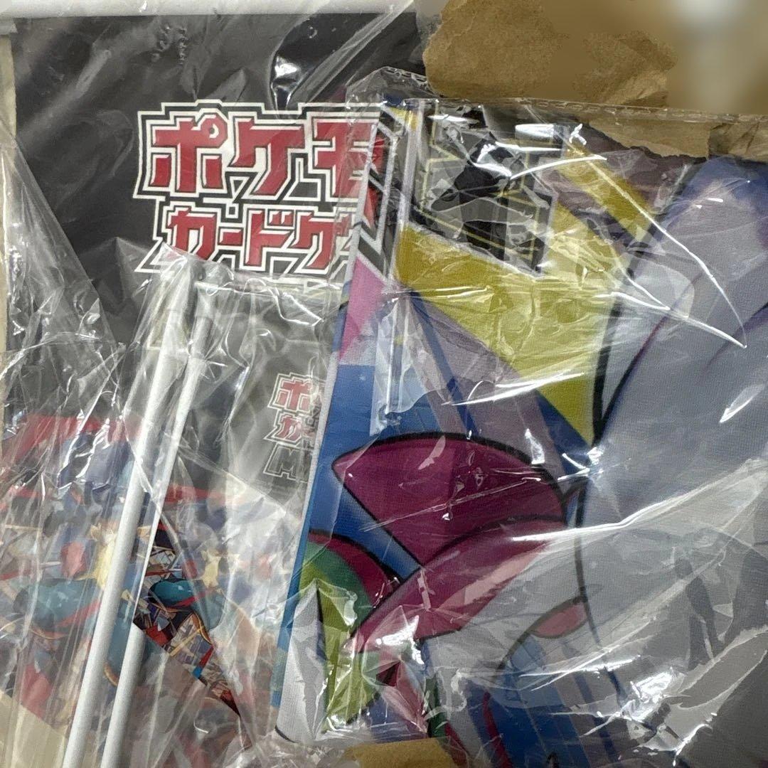 ポケモンカード　旗　飾り　非売品　メガブレイブ　メガシンフォニア　ルカリオ　新品