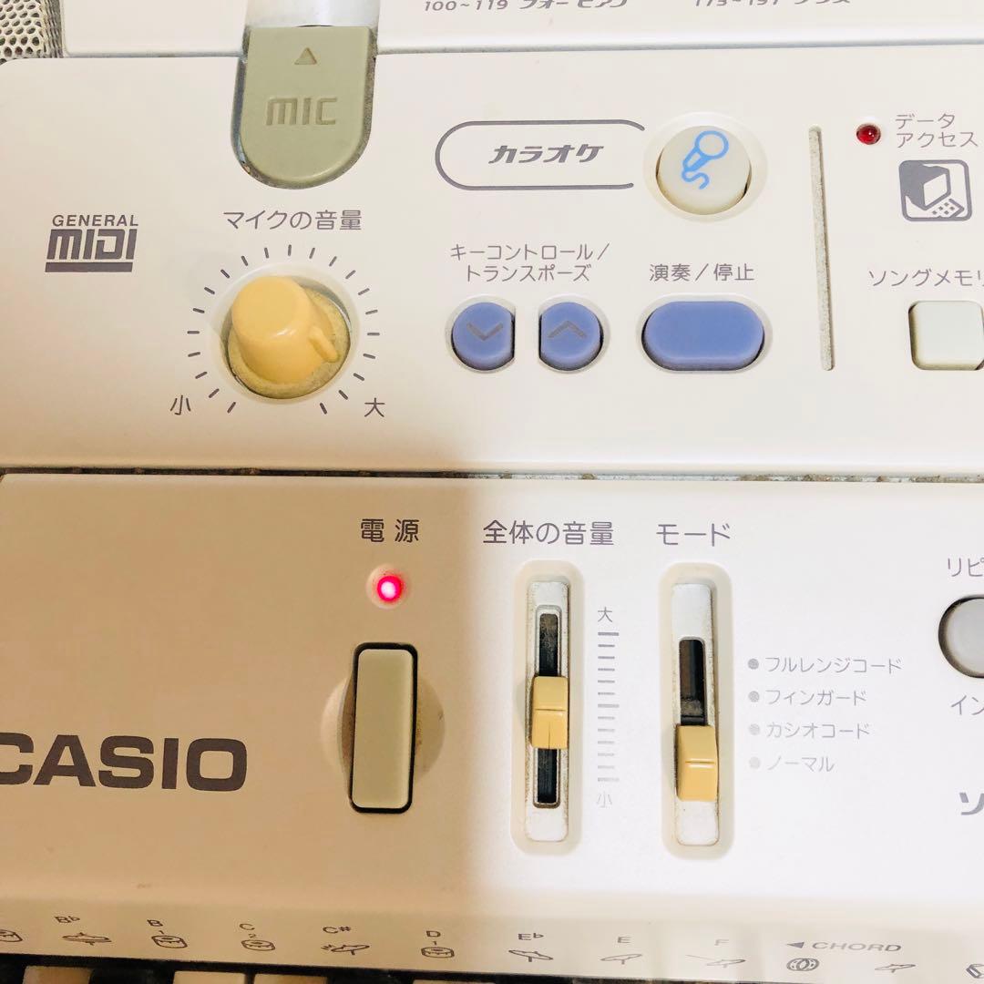 CASIO 電子ピアノ 光ナビゲーションキーボード LK-203TV