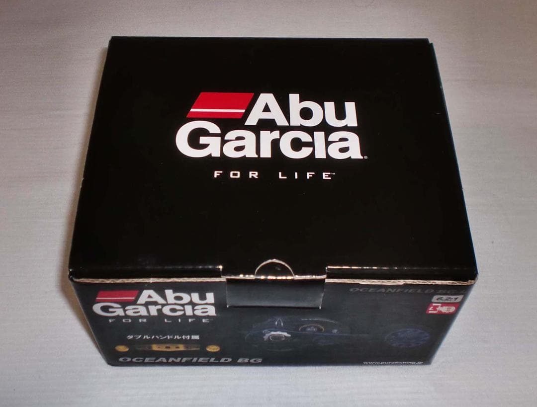 アブガルシア（Abu）オーシャンフィールドＢＧ『左巻き』スペアハンドル付き　新品