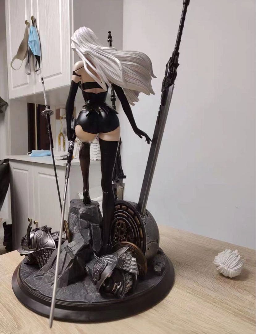 ニーア オートマタ A2  1/4  ガレージキット ガレキ スタチュー ②④