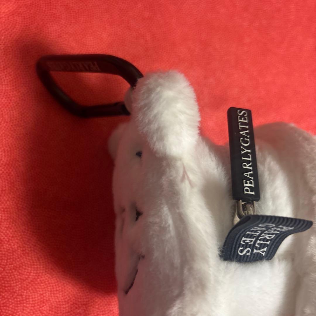 パーリーゲイツプーさんポーチ カラビナ付き　ゴルフボール入れ