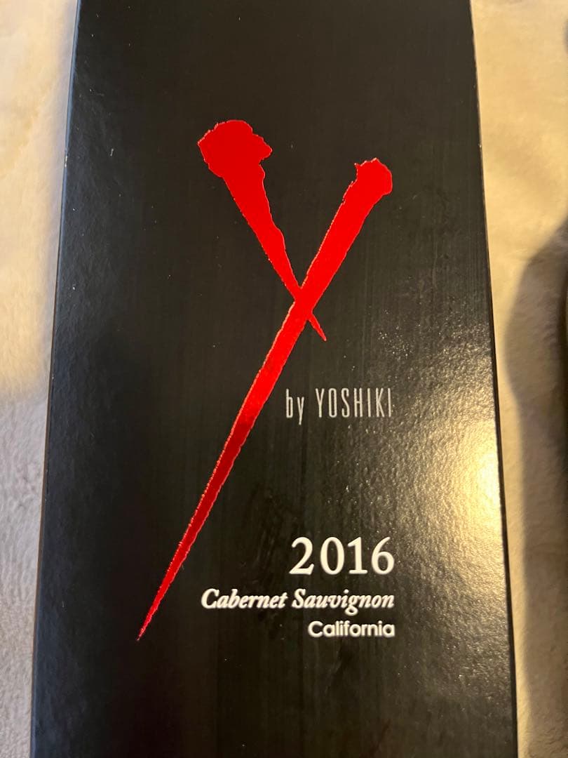SALE 希少 Y by YOSHIKI 2016 カベルネソーヴィニヨン 赤
