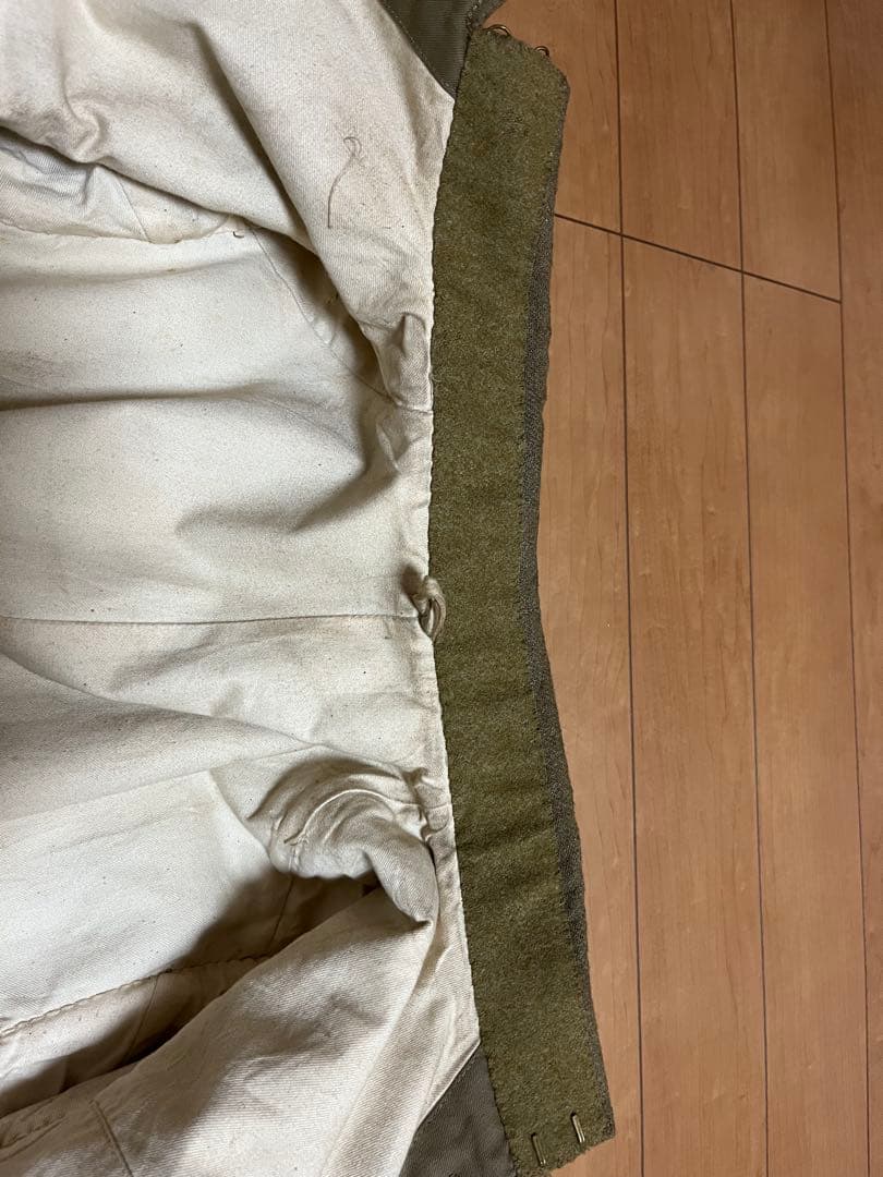 旧日本陸軍 兵士用 昭五式改折襟 軍衣 軍服 昭5式 軍衣