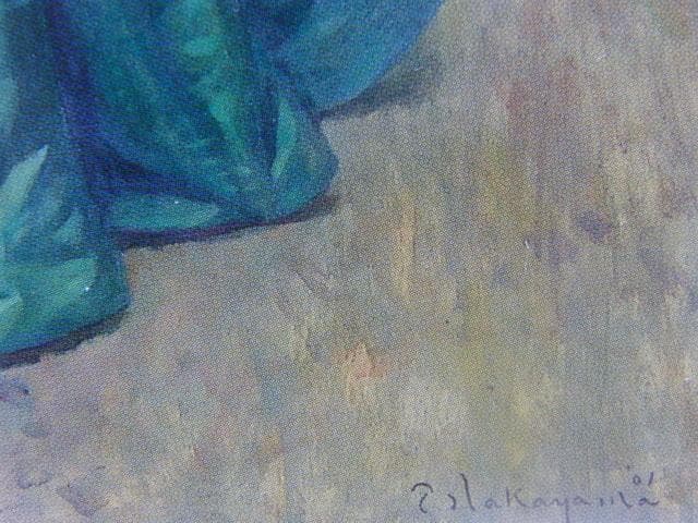 中山忠彦、【花容】、希少な額装用画集より、新品額装付