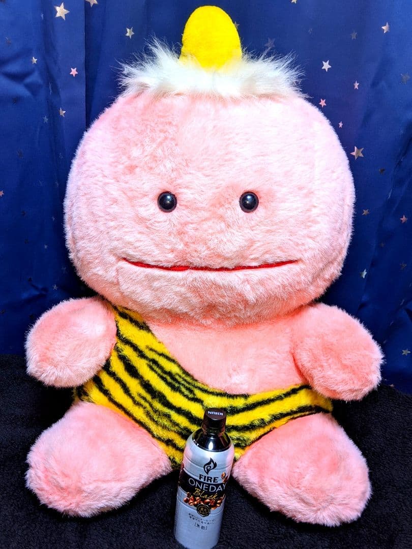 特大 70cm ピカポン ぬいぐるみ セキグチ 昭和レトロ 人形 ビンテージ