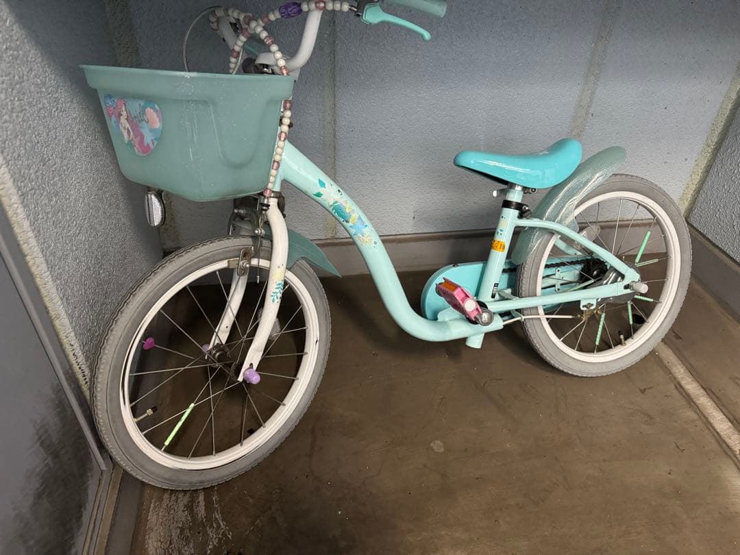 ディズニー アリエル18インチ 子供用自転車