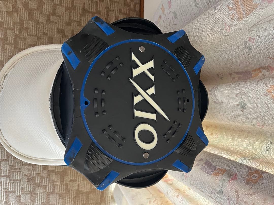 XXIO キャディバッグ ホワイト/ブルー