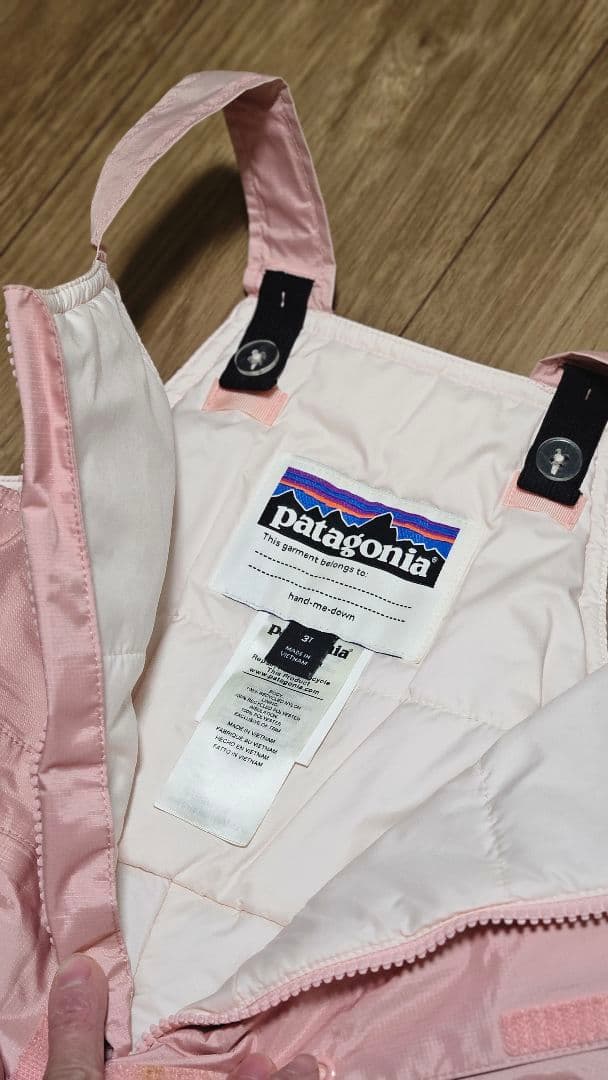 パタゴニア スノーウェア上下 3T