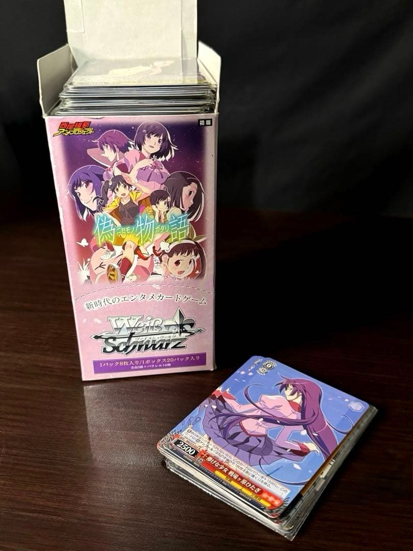 ヴァイスシュヴァルツ 4箱分 とあるシリーズ 物語シリーズ フェアリーテイル