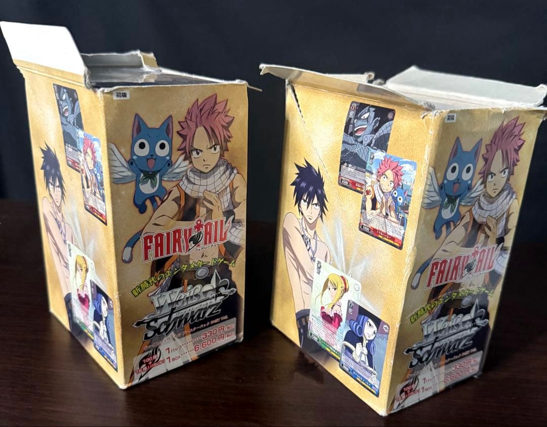 ヴァイスシュヴァルツ 4箱分 とあるシリーズ 物語シリーズ フェアリーテイル