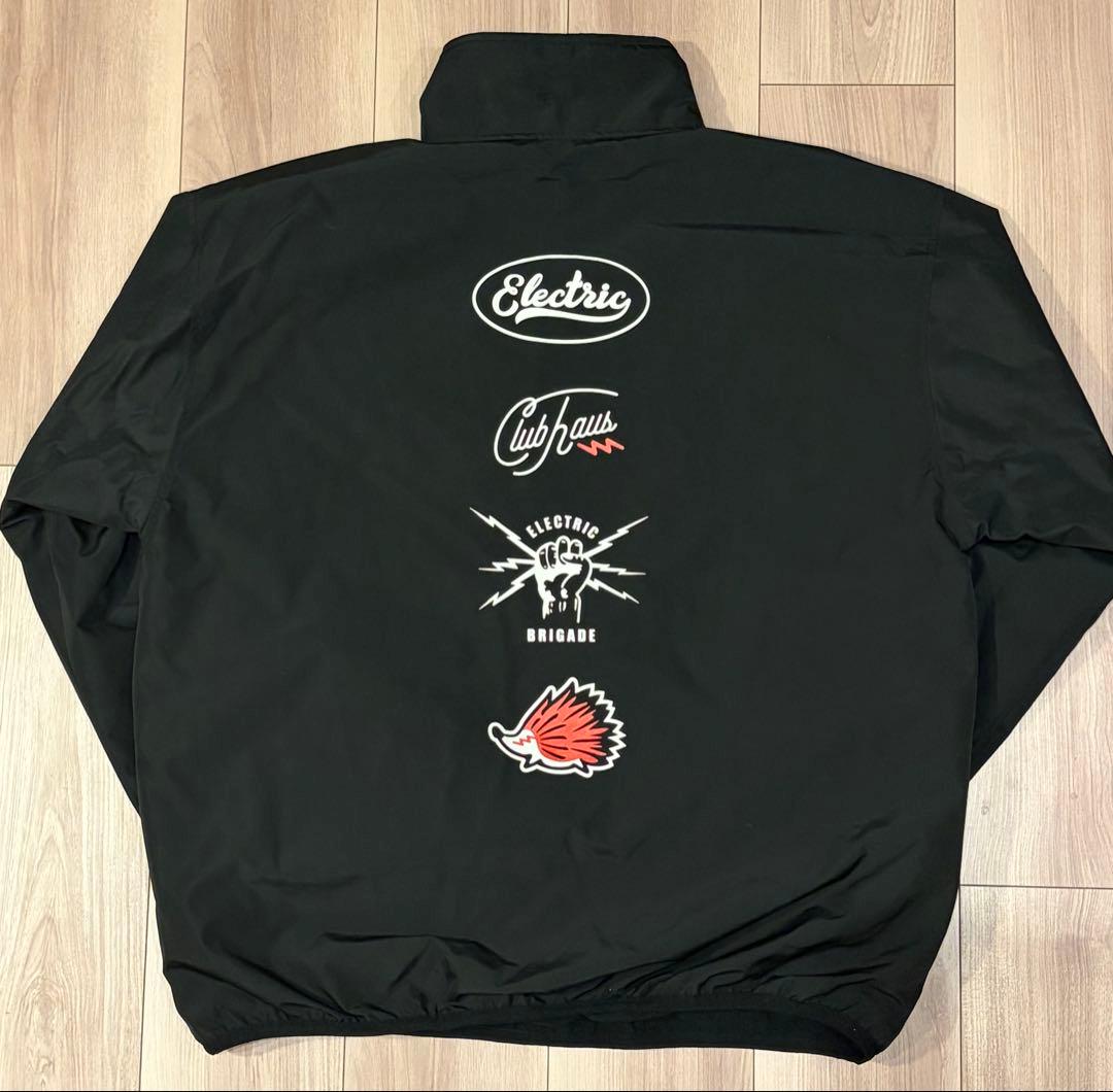 CLUBHAUS ELECTRIC GOLF リバーシブルプルオーバー Mサイズ