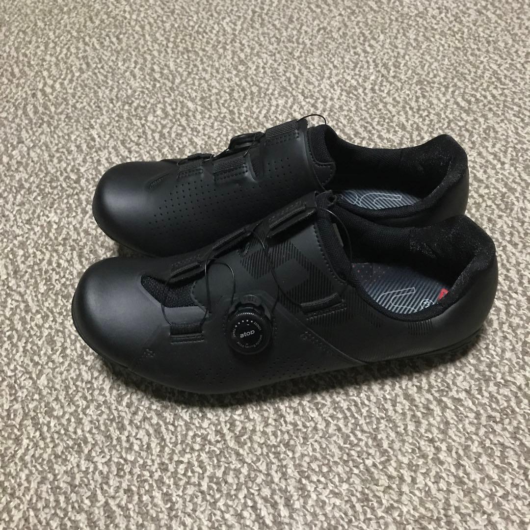 SANTIC サンティックサイクリングシューズ ブラック 27cm 美品