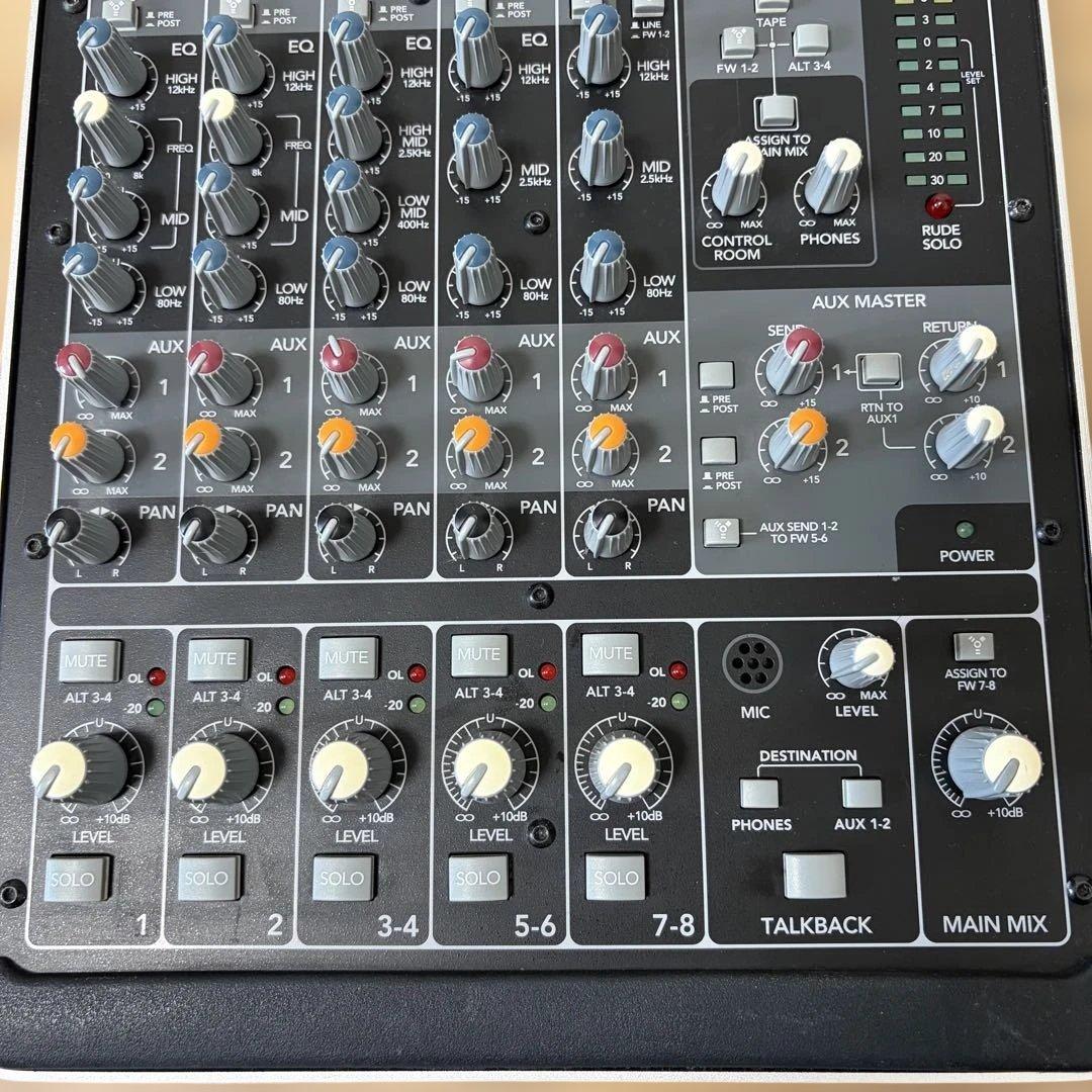 【極美品】MACKIE アナログミキサー ONYX 820i