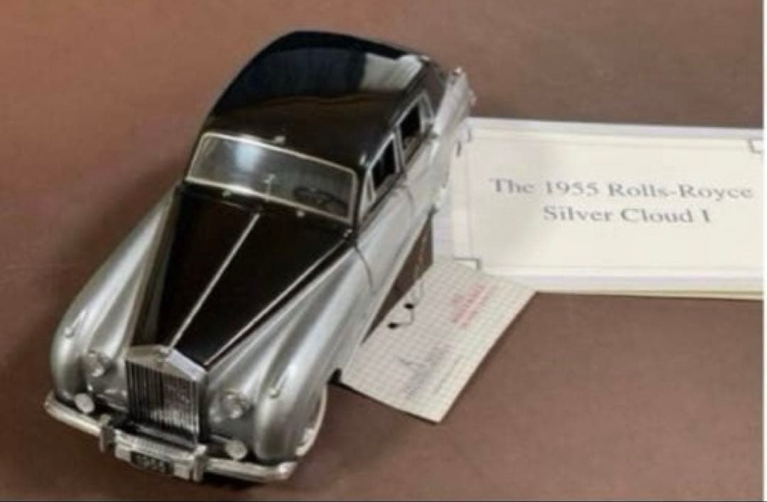 フランクリンミント製1955 ロールスロイス シルバー クラウド I 未使用美品