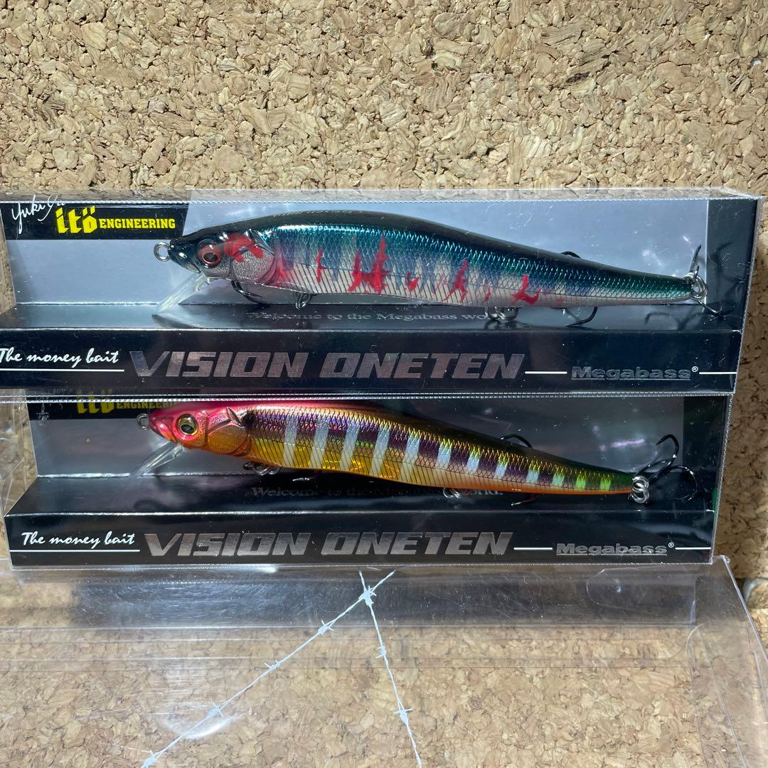 新品未開封　メガバス ビジョンワンテン　ブラッディハス　ピンクボムギル