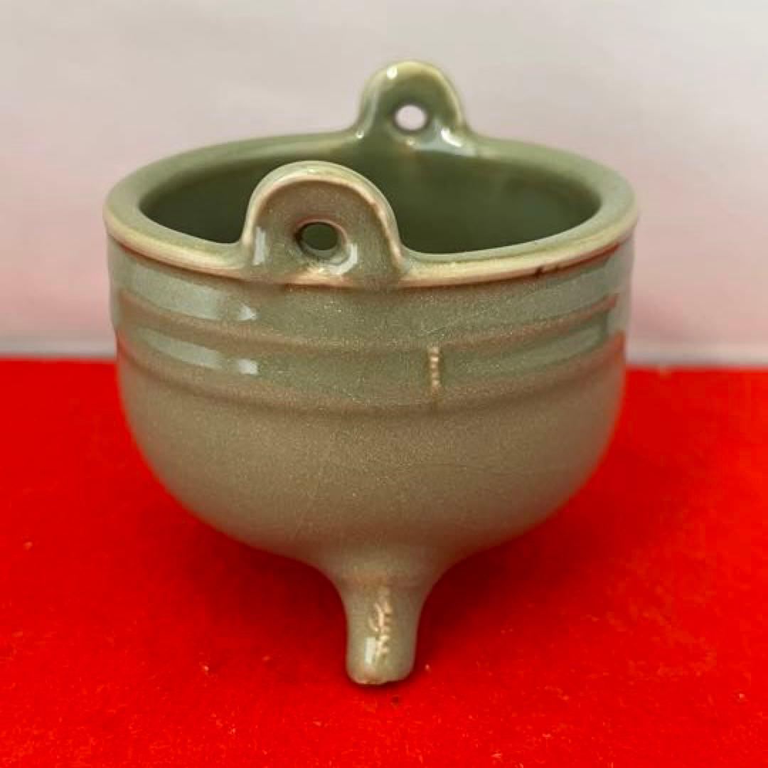 香炉　龍泉窯香炉 :XG8-1
