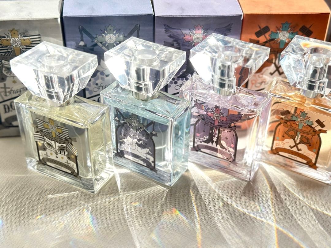 Dグレ フレグランス 4本セット アレン ラビ 神田 リナリー 香水