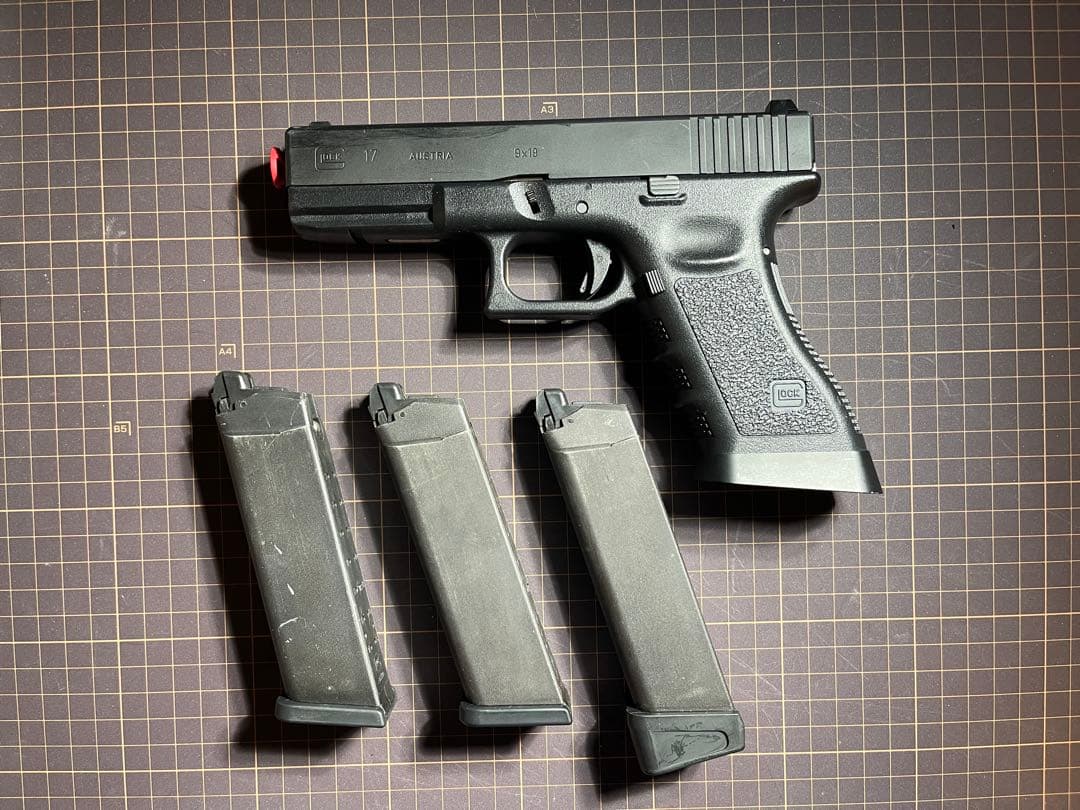 東京マルイ　GLOCK17 3rd ガスガン内部カスタム