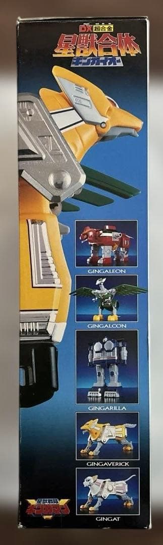 【未開封】DX超合金　星獣合体　ギンガイオー　ギンガマン