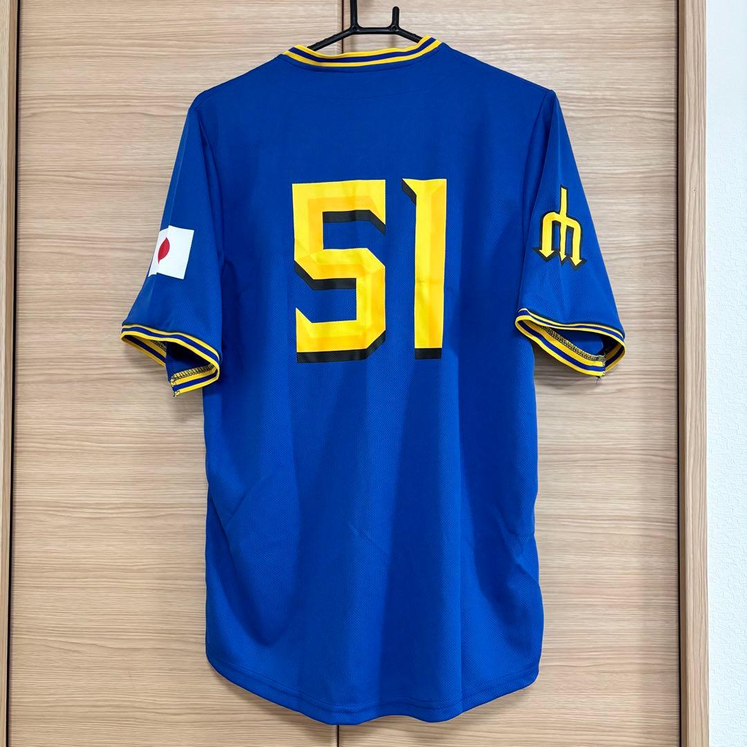ピンバッチ付き！　シアトルマリナーズ イチロー　ユニフォーム 記念
