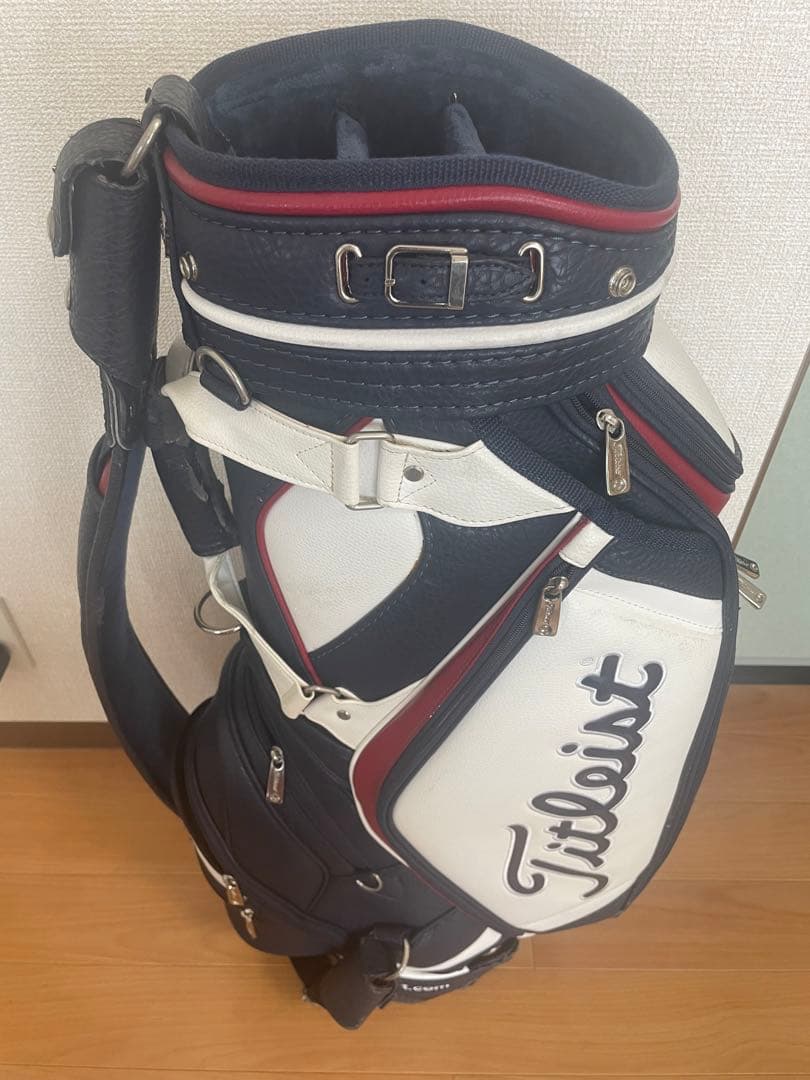 Titleist ゴルフバッグ ネイビー/ホワイト