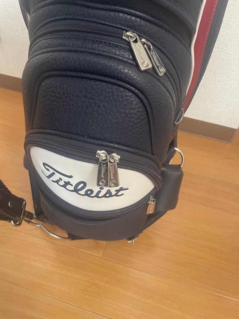 Titleist ゴルフバッグ ネイビー/ホワイト