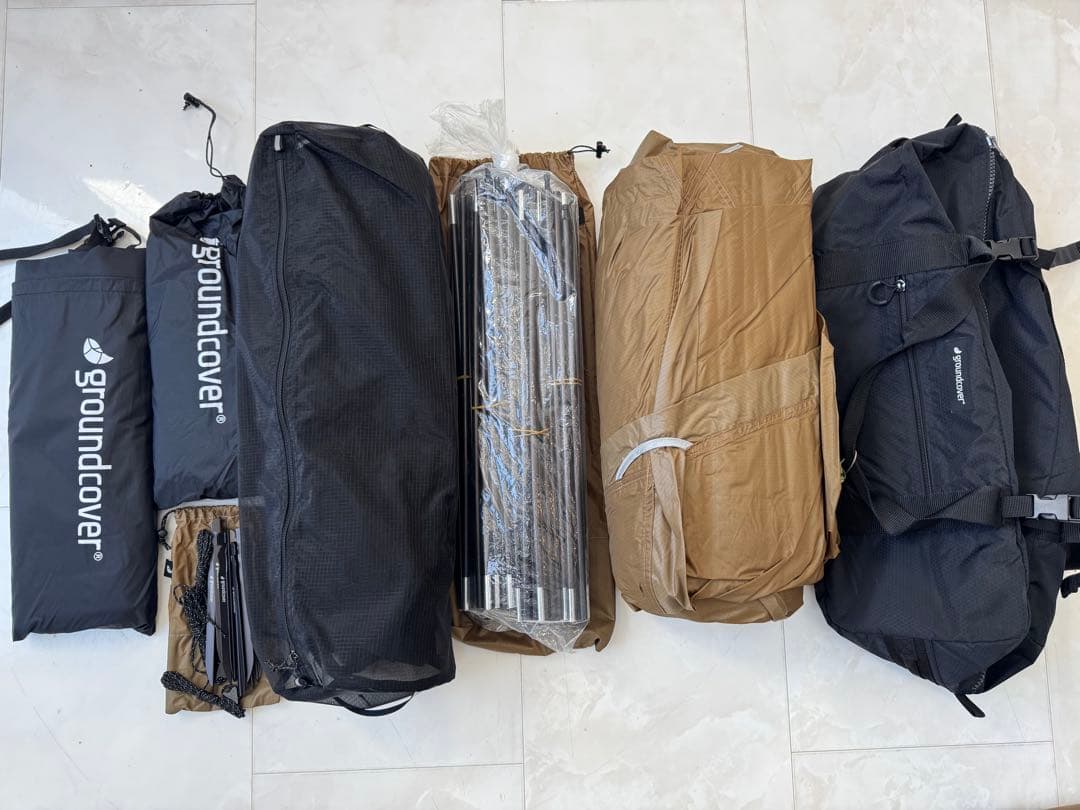 【美品】フルセット ground cover ACORN HOUSE 3.45