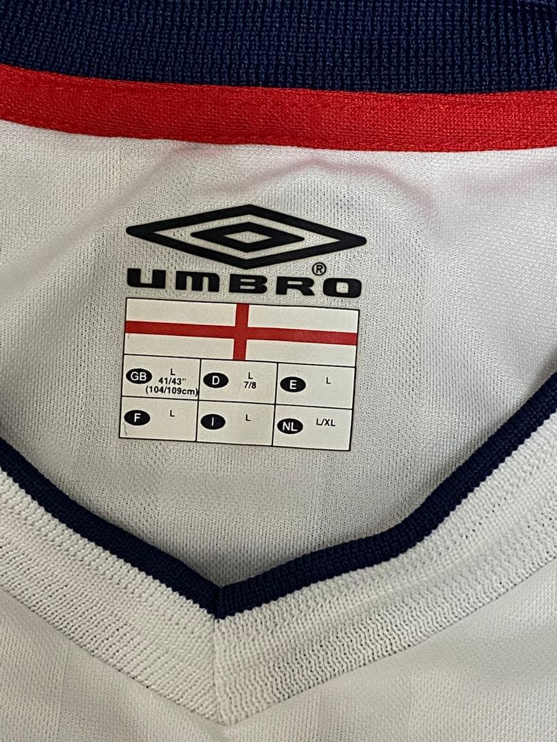 イングランド代表 UMBRO サッカージャージ L