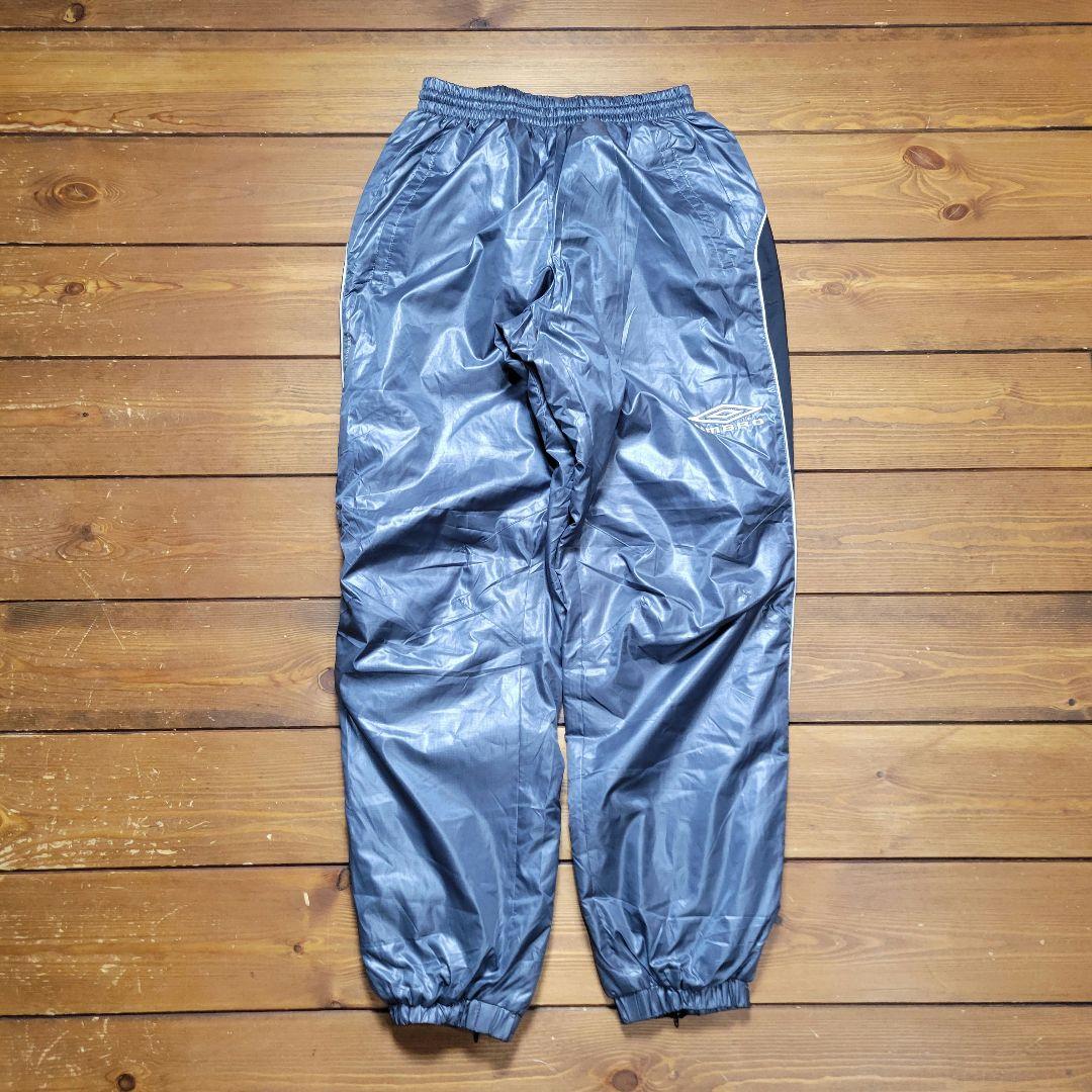 秘*ァ様 90s オールド アンブロ プルオーバー 中綿 ジャージ 上下 セット