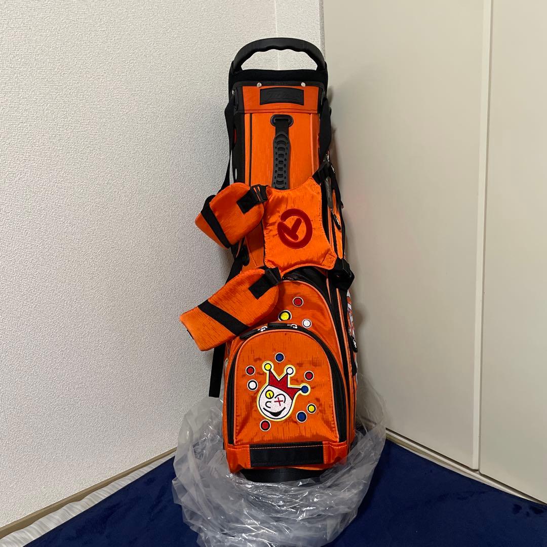 新品未使用　スコッティキャメロン　キャディバッグ　スタンド式　オレンジ
