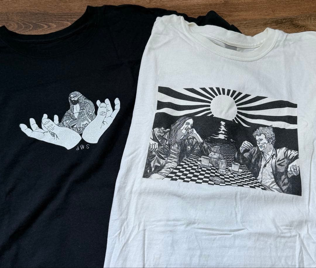 DWS JAPAN （色流シ）希少Tシャツ2枚セット