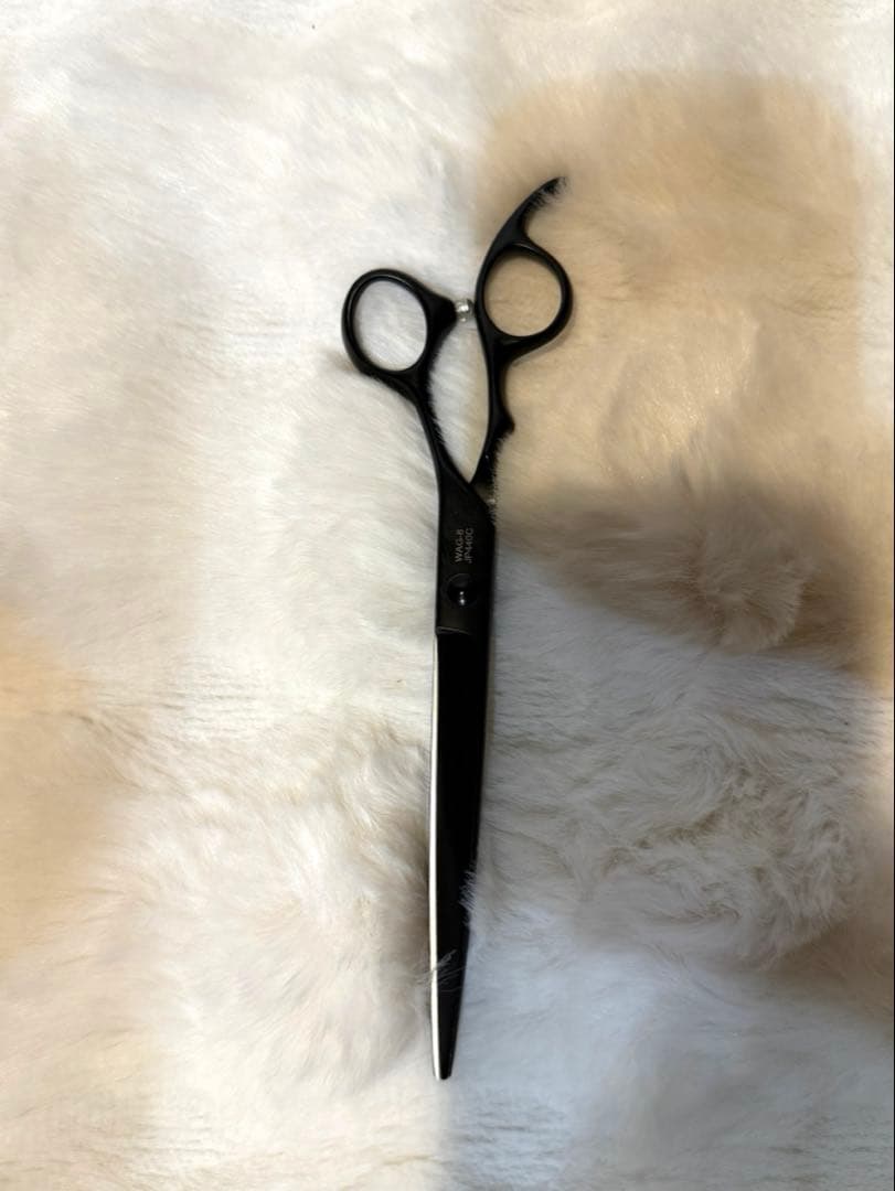 Svans. 犬用 トリミング シザー ギザ刃 7インチ