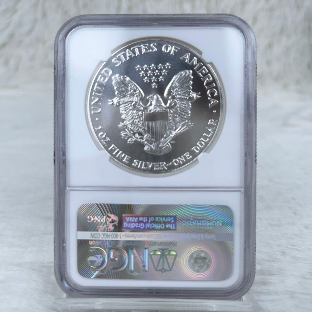【銀高騰】1992年 イーグル銀貨 NGC MS69 AI需要 資産防衛 希少